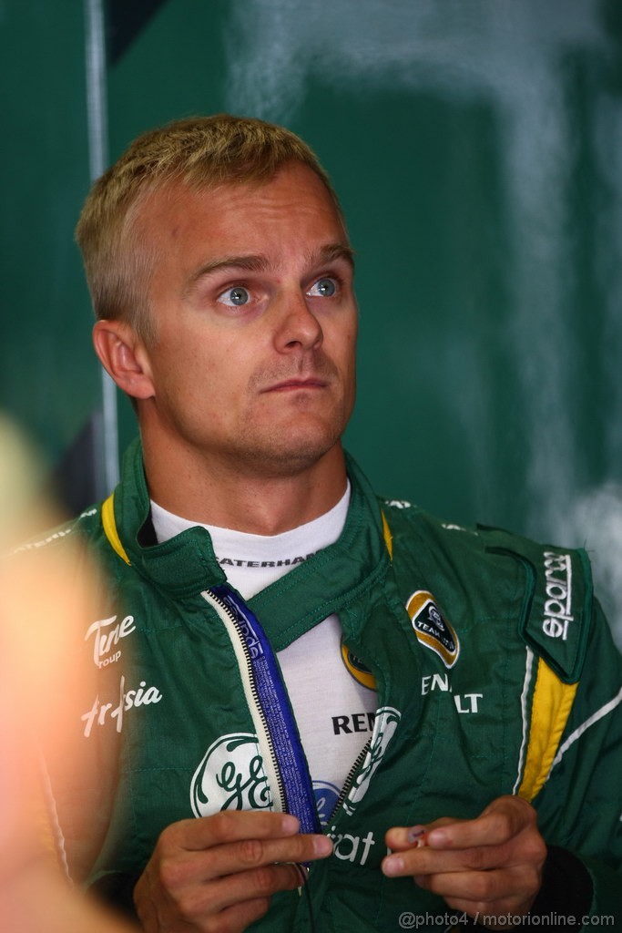 GP GIAPPONE, 08.10.2011- Prove Libere 3, Sabato, Heikki Kovalainen (FIN), Team Lotus, TL11 
