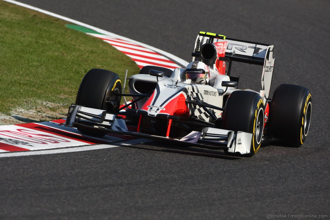 GP GIAPPONE, 08.10.2011- Qualifiche, Vitantonio Liuzzi (ITA), HRT Formula One Team 