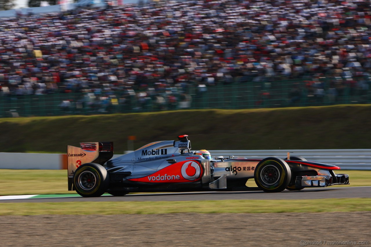 GP GIAPPONE, 08.10.2011- Qualifiche, Lewis Hamilton (GBR), McLaren Mercedes, MP4-26