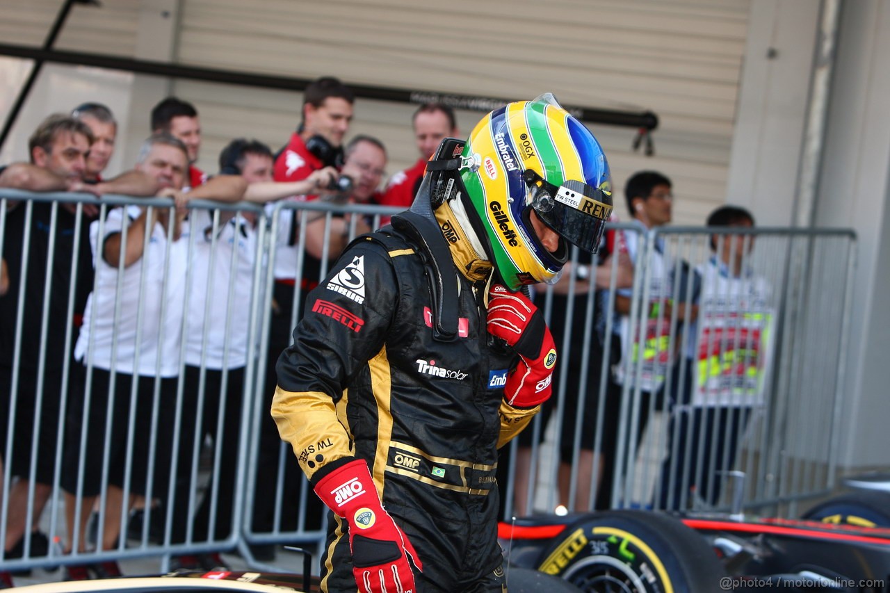 GP GIAPPONE, 08.10.2011- Qualifiche, Bruno Senna (BRA), Lotus Renault GP R31 