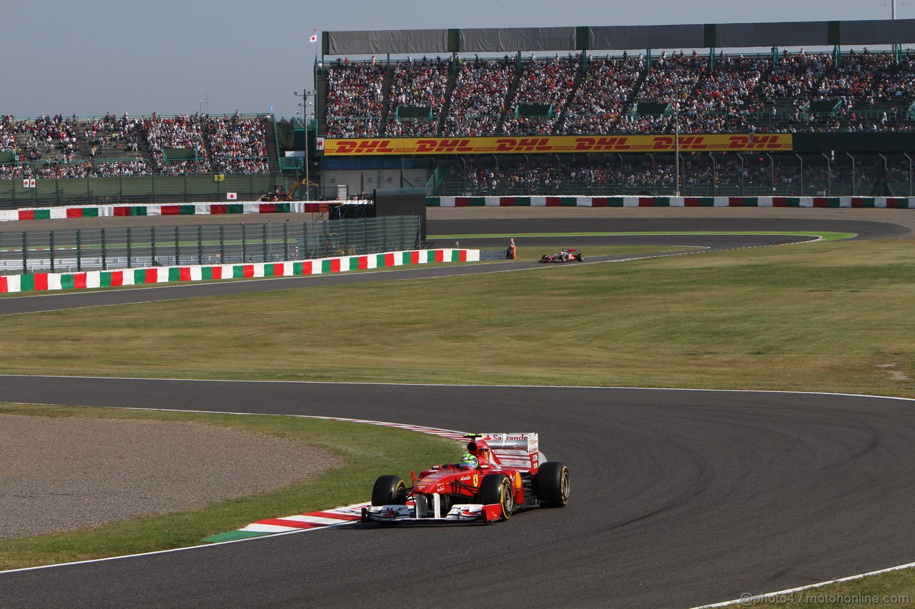 GP GIAPPONE, 08.10.2011- Qualifiche, Felipe Massa (BRA), Ferrari, F-150 Italia