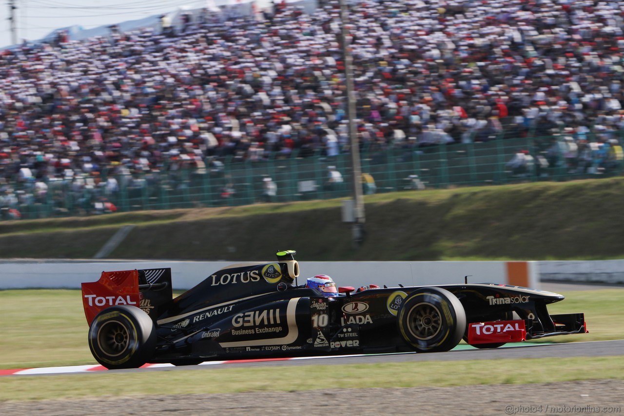 GP GIAPPONE, 08.10.2011- Qualifiche, Vitaly Petrov (RUS), Lotus Renault GP, R31