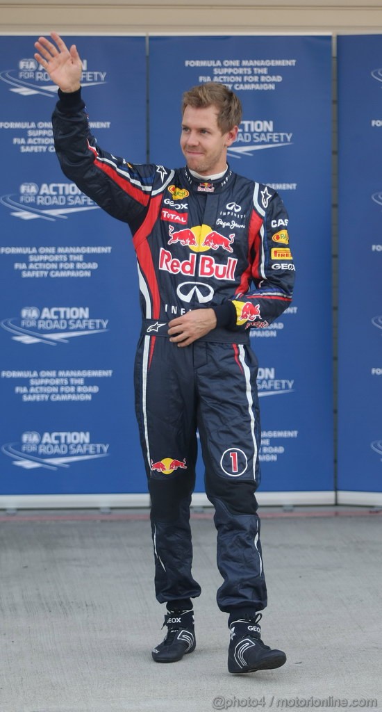 GP GIAPPONE, 08.10.2011- Qualifiche, Sebastian Vettel (GER), Red Bull Racing, RB7 pole position