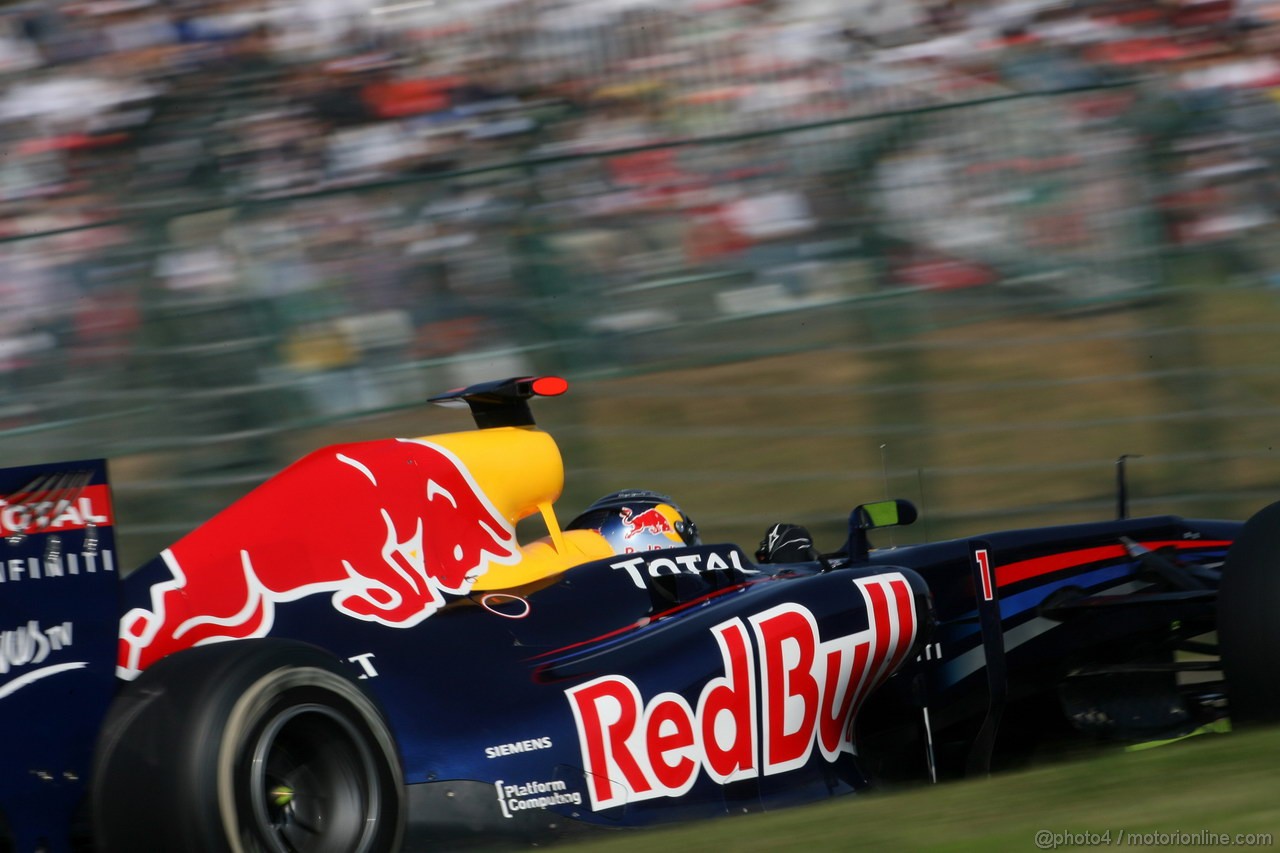 GP GIAPPONE, 08.10.2011- Qualifiche, Sebastian Vettel (GER), Red Bull Racing, RB7