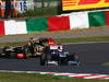 GP GIAPPONE, 08.10.2011- Prove Libere 3, Sabato, Rubens Barrichello (BRA), Williams FW33 e Bruno Senna (BRA), Lotus Renault GP R31