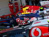 GP GIAPPONE, 08.10.2011- Qualifiche, Jenson Button (GBR), McLaren Mercedes, MP4-26 e Sebastian Vettel (GER), Red Bull Racing, RB7