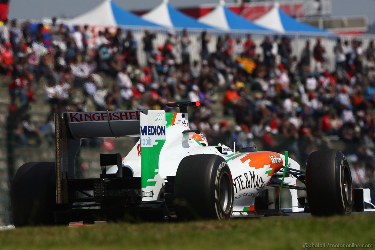 GP GIAPPONE, 07.10.2011- Prove Libere 1, Venerdi', Nico Hulkenberg (GER), Force India F1 Team, Test Driver 