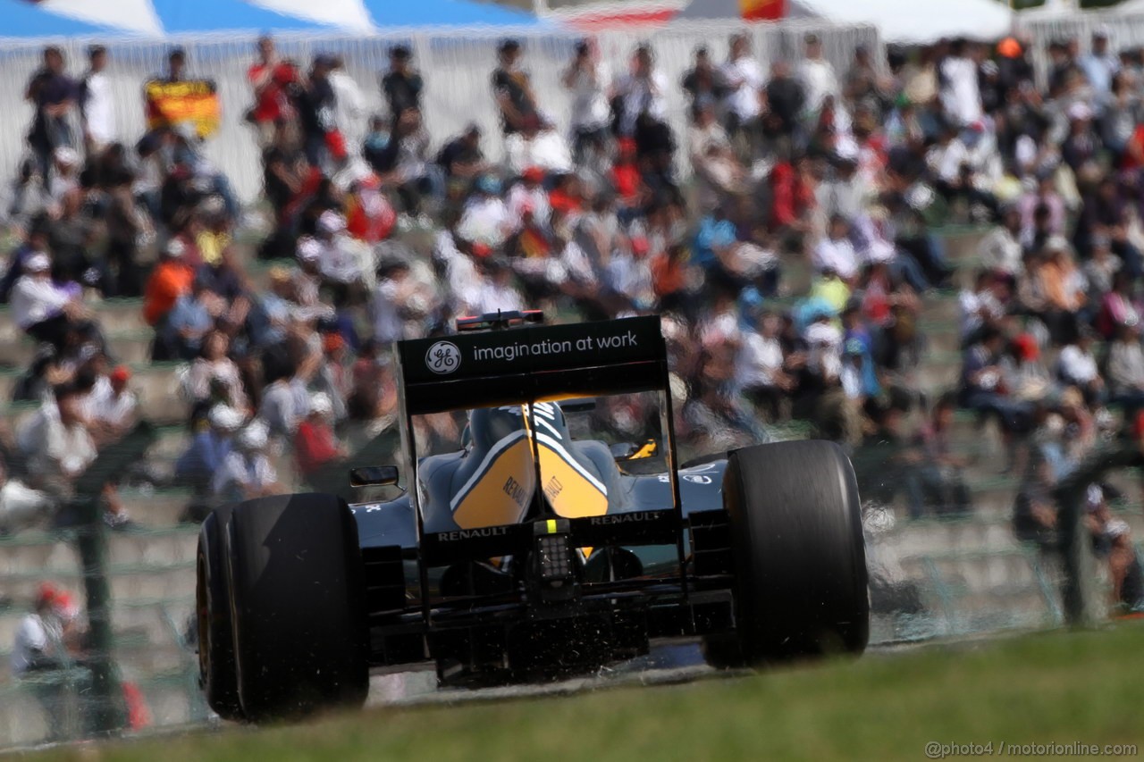 GP GIAPPONE, 07.10.2011- Prove Libere 1, Venerdi', Karun Chandhok (IND), Test driver, Team Lotus, TL11