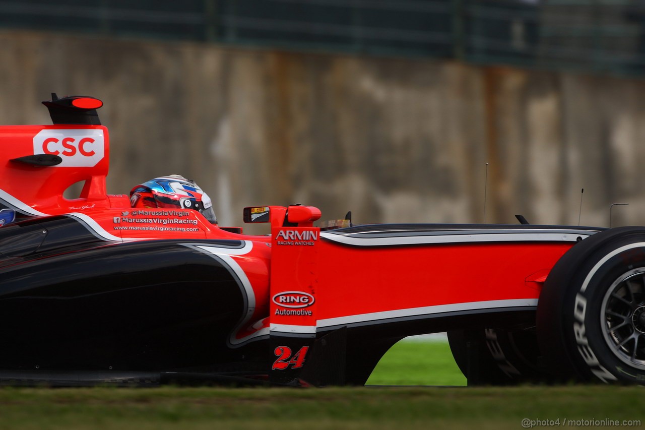 GP GIAPPONE, 07.10.2011- Prove Libere 1, Venerdi', Timo Glock (GER), Marussia Virgin Racing VR-02 