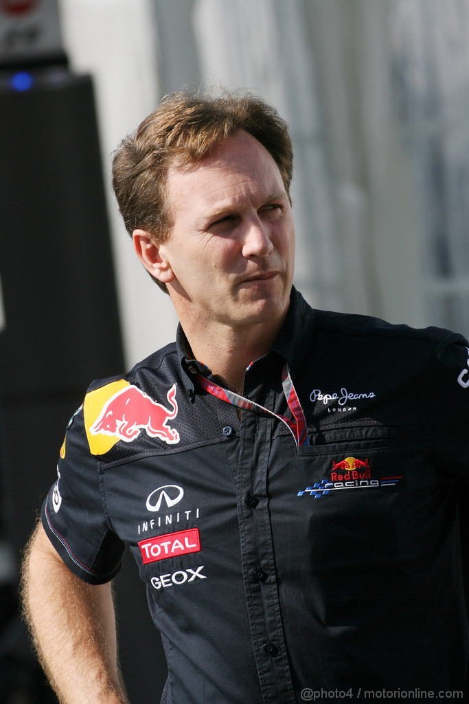 GP GIAPPONE, 07.10.2011- Prove Libere 1, Venerdi', Christian Horner (GBR), Red Bull Racing, Sporting Director 