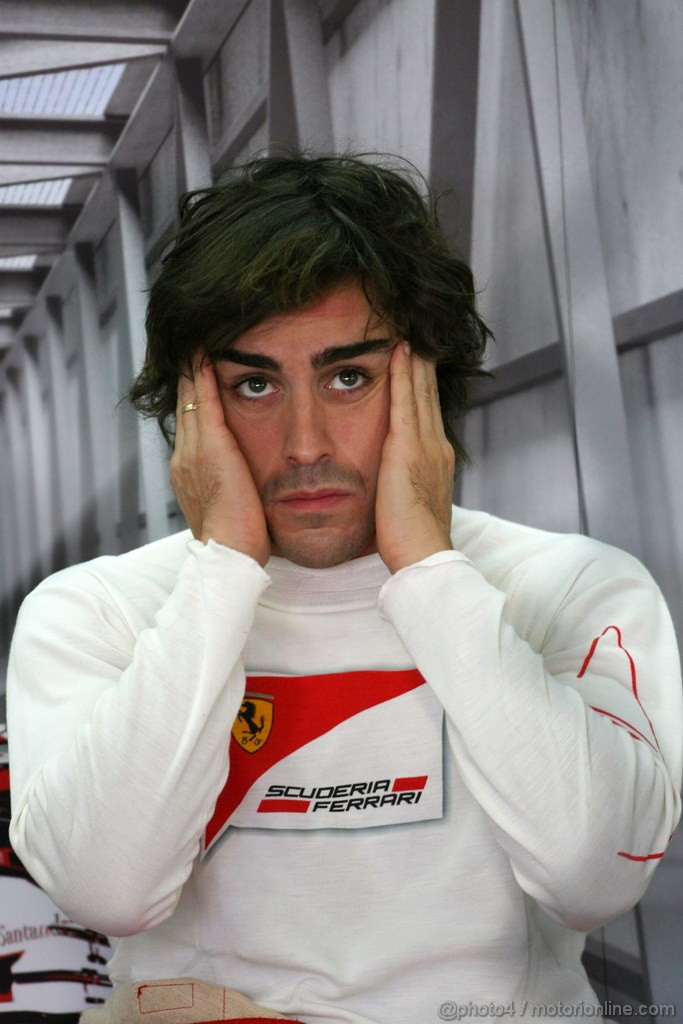 GP GIAPPONE, 07.10.2011- Prove Libere 1, Venerdi', Fernando Alonso (ESP), Ferrari, F-150 Italia 