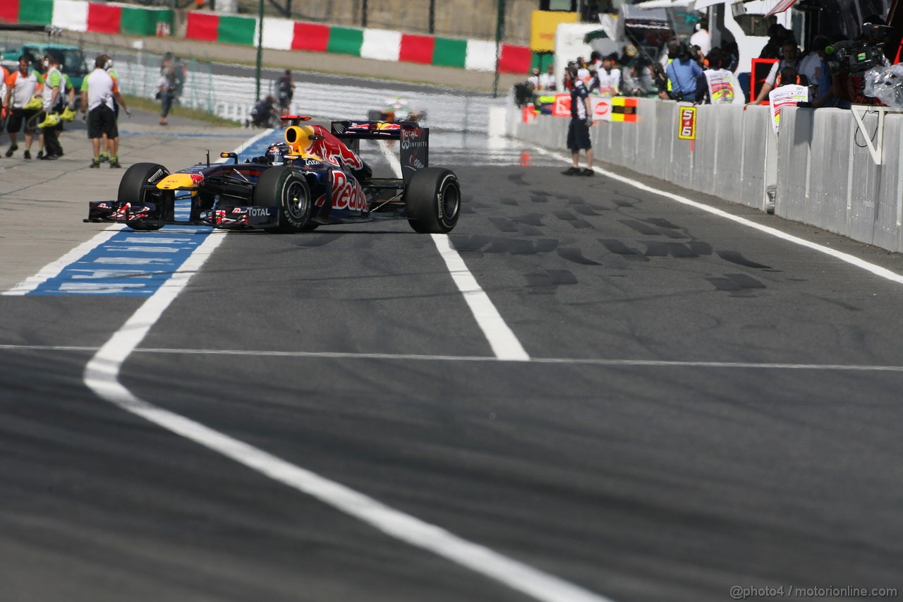 GP GIAPPONE, 07.10.2011- Prove Libere 1, Venerdi', Sebastian Vettel (GER), Red Bull Racing, RB7