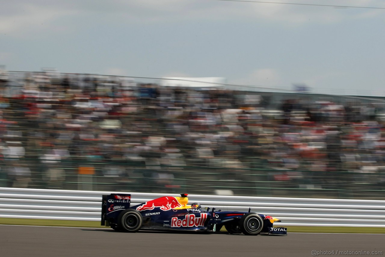 GP GIAPPONE, 07.10.2011- Prove Libere 1, Venerdi', Sebastian Vettel (GER), Red Bull Racing, RB7 