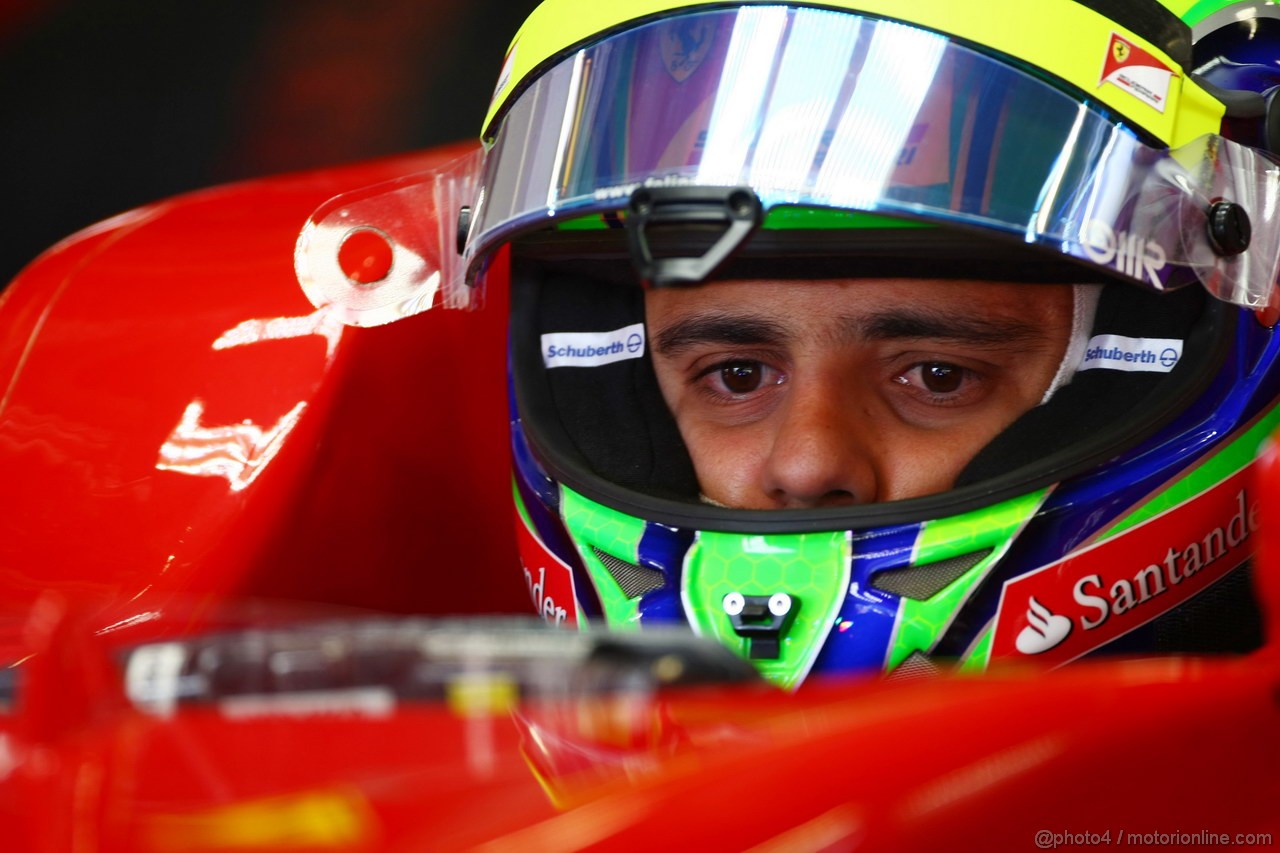 GP GIAPPONE, 07.10.2011- Prove Libere 1, Venerdi', Felipe Massa (BRA), Ferrari, F-150 Italia 