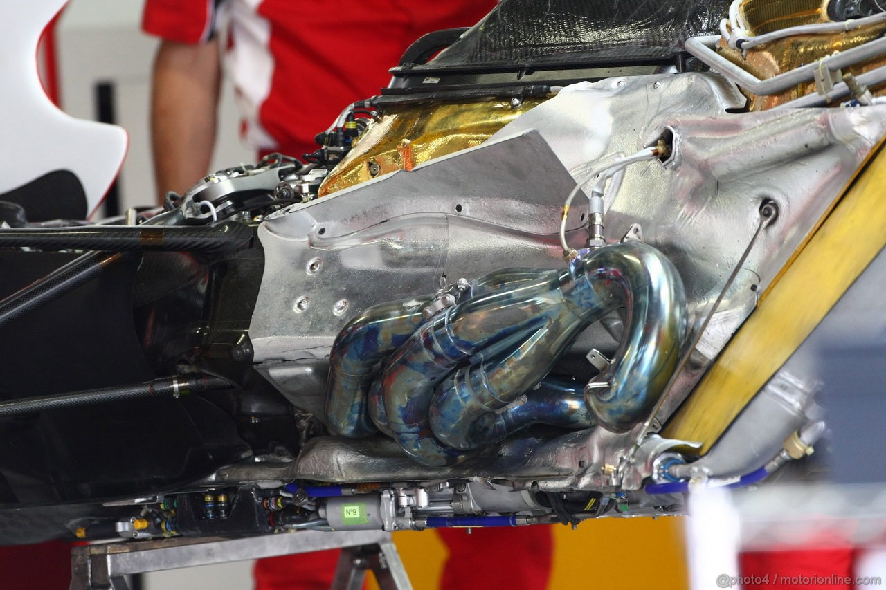 GP GIAPPONE, 07.10.2011- Prove Libere 1, Venerdi', Ferrari, F-150 Italia, detail