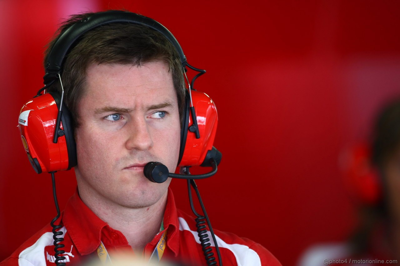 GP GIAPPONE, 07.10.2011- Prove Libere 1, Venerdi', Rob Smedley, (GBR), Ferrari, Track Engineer of Felipe Massa (BRA) 