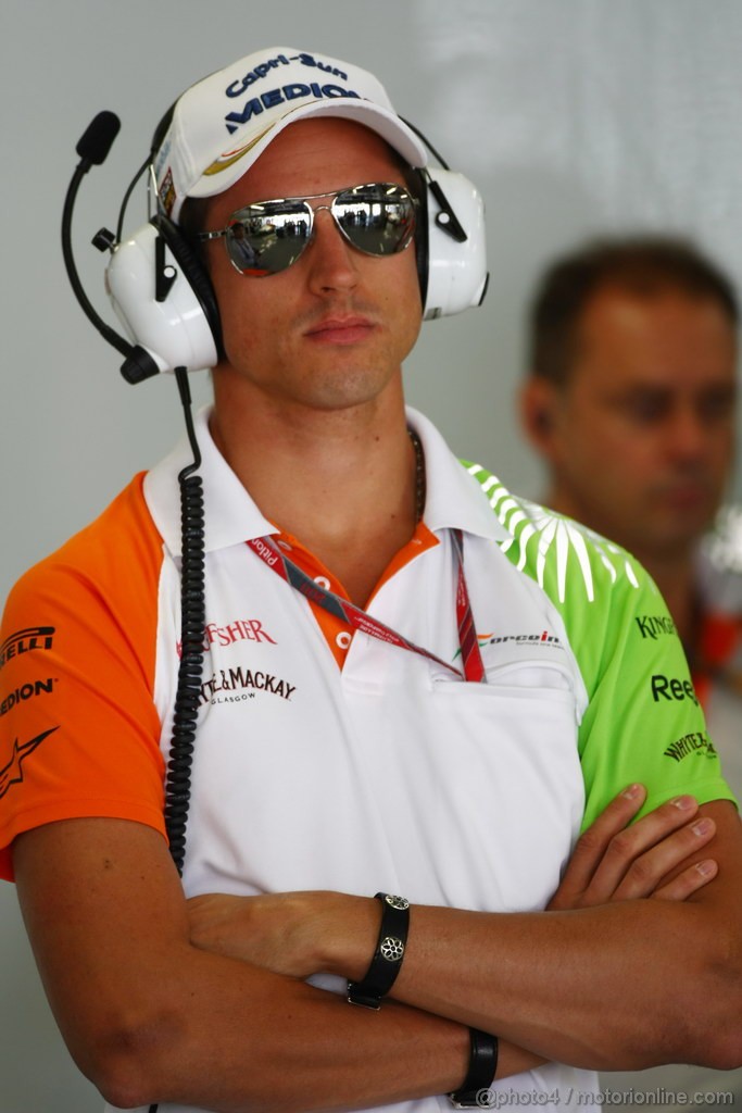 GP GIAPPONE, 07.10.2011- Prove Libere 1, Venerdi', Adrian Sutil (GER), Force India F1 Team, VJM04 