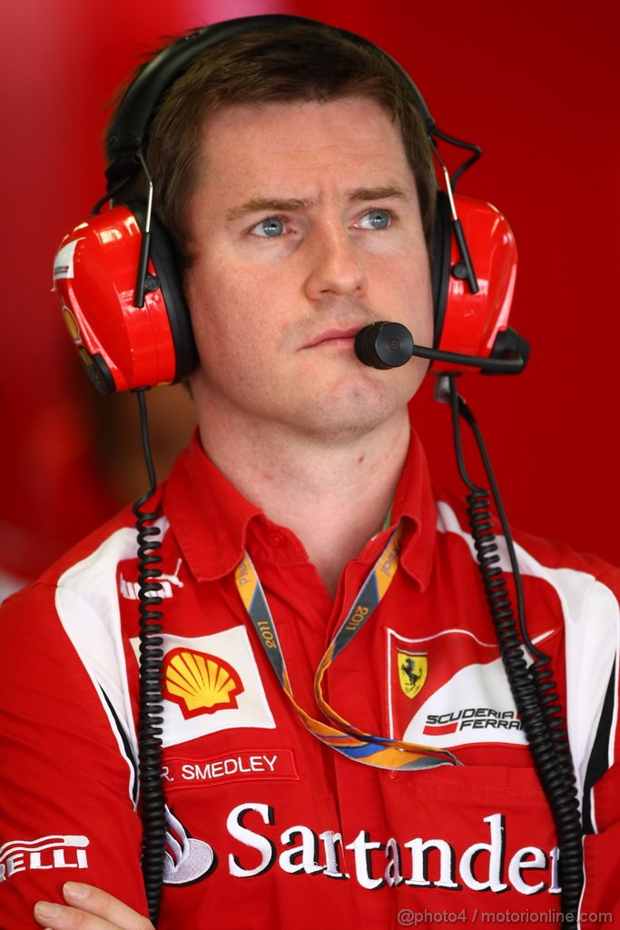 GP GIAPPONE, 07.10.2011- Prove Libere 1, Venerdi', Rob Smedley, (GBR), Ferrari, Track Engineer of Felipe Massa (BRA) 