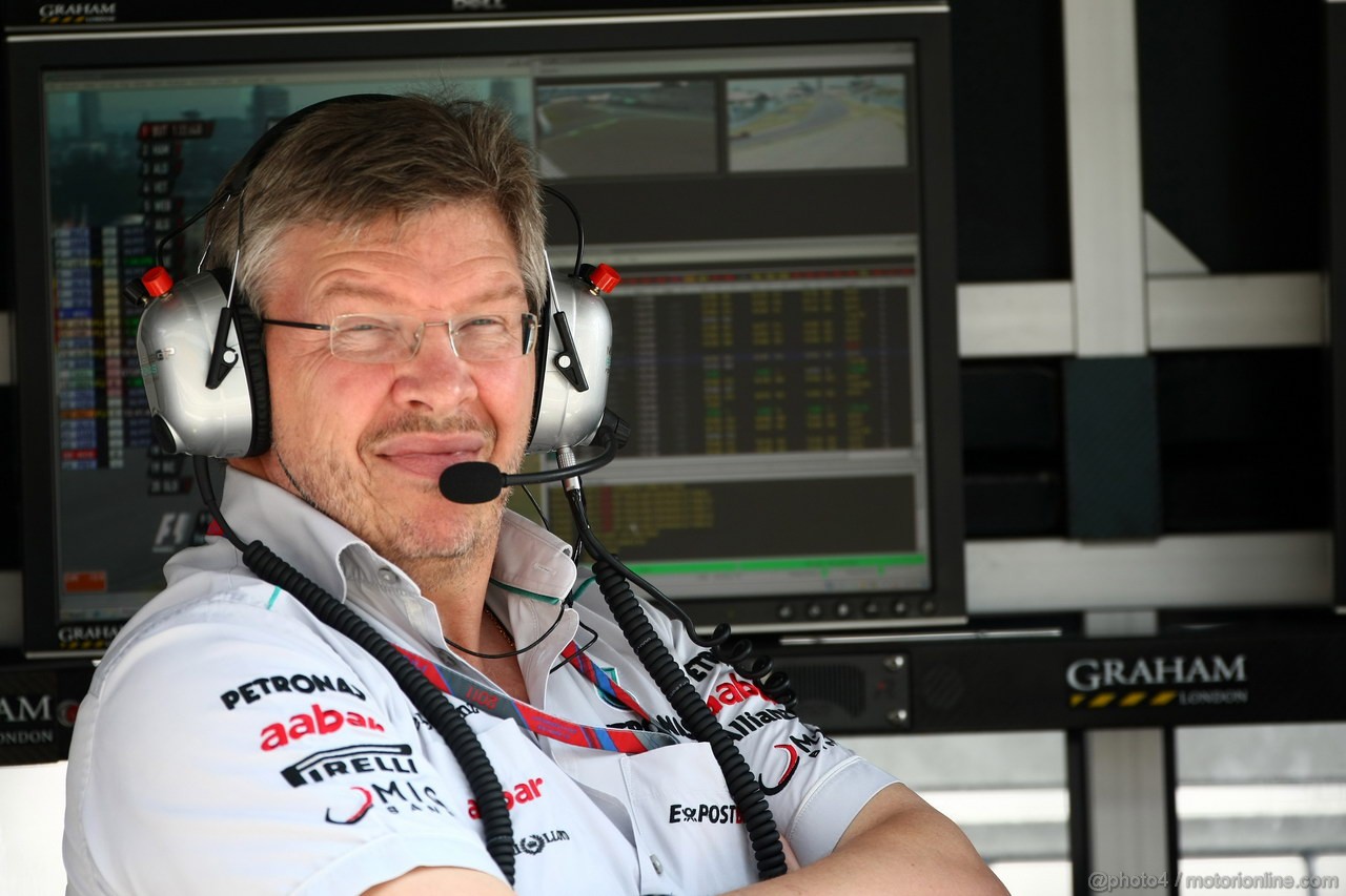 GP GIAPPONE, 07.10.2011- Prove Libere 1, Venerdi', Ross Brawn (GBR), Team Principal, Mercedes GP