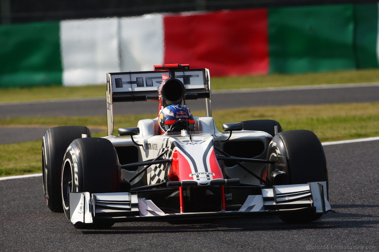 GP GIAPPONE, 07.10.2011- Prove Libere 2, Venerdi', Daniel Ricciardo (AUS), HRT Formula One Team 