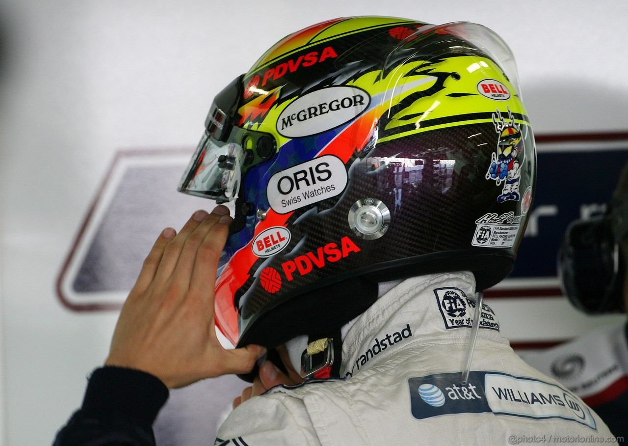 GP GIAPPONE, 07.10.2011- Prove Libere 2, Venerdi', Pastor Maldonado (VEN), Williams FW33 