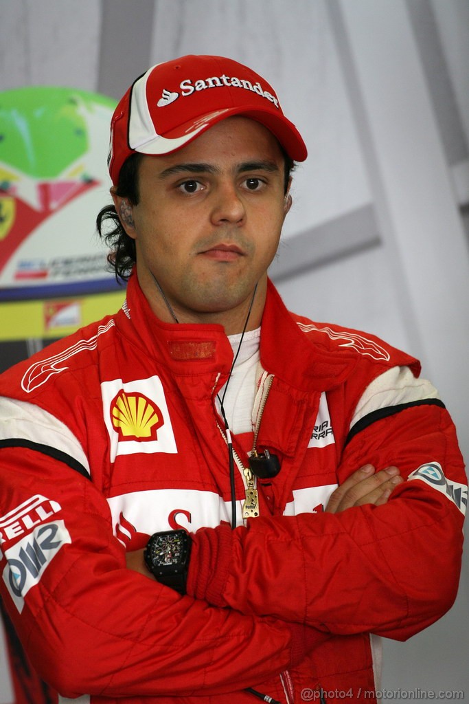 GP GIAPPONE, 07.10.2011- Prove Libere 2, Venerdi', Felipe Massa (BRA), Ferrari, F-150 Italia 