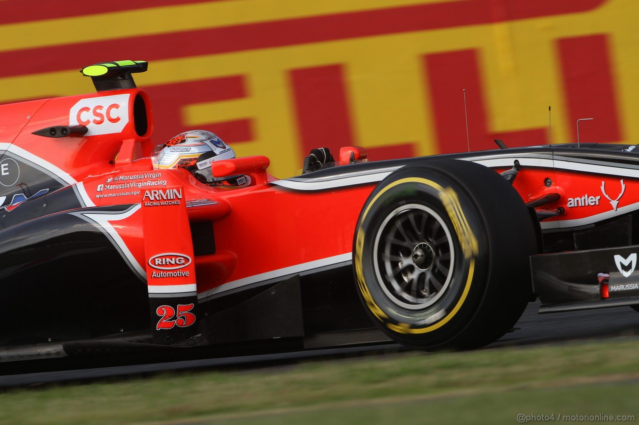GP GIAPPONE, 07.10.2011- Prove Libere 2, Venerdi', Jerome D'Ambrosio (BEL), Marussia Virgin Racing VR-02 