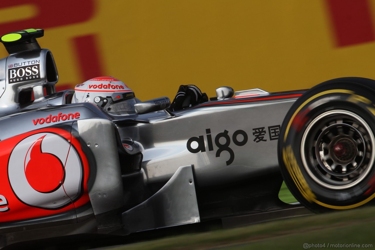 GP GIAPPONE, 07.10.2011- Prove Libere 2, Venerdi',Jenson Button (GBR), McLaren  Mercedes, MP4-26 