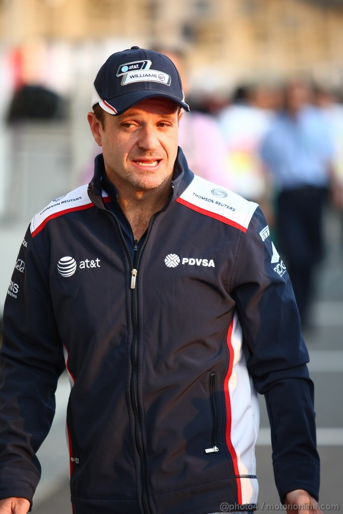 GP GIAPPONE, 07.10.2011- Rubens Barrichello (BRA), Williams FW33