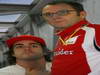 GP GIAPPONE, 07.10.2011- Prove Libere 1, Venerdi', Fernando Alonso (ESP), Ferrari, F-150 Italia e Stefano Domenicali (ITA), Team Principal 