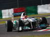 GP GIAPPONE, 07.10.2011- Prove Libere 2, Venerdi', Michael Schumacher (GER), Mercedes GP Petronas F1 Team, MGP W02 