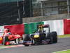 GP GIAPPONE, 07.10.2011- Prove Libere 2, Venerdi', Sebastian Vettel (GER), Red Bull Racing, RB7 davanti a Fernando Alonso (ESP), Ferrari, F-150 Italia 