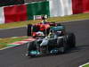 GP GIAPPONE, 07.10.2011- Prove Libere 2, Venerdi', Nico Rosberg (GER), Mercedes GP Petronas F1 Team, MGP W02 davanti a Felipe Massa (BRA), Ferrari, F-150 Italia
