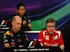 GP GIAPPONE, 07.10.2011- Conferenza Stampa, Adrian Newey (GBR), Red Bull Racing , Technical Operations Director e Pat Fry (GBR), Technical Director (Chassis), Ferrari