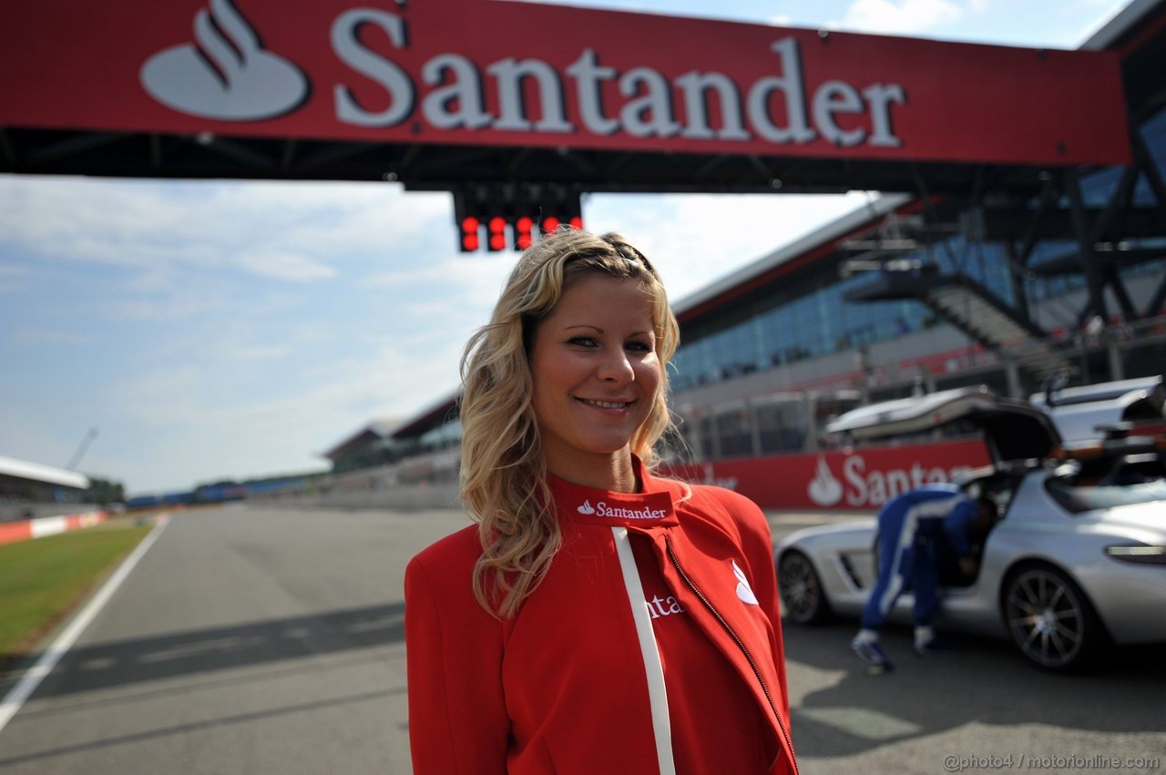 GP GRAN BRETAGNA, 10.07.2011- grid girl, pitbabes