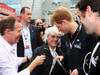 GP GRAN BRETAGNA, 10.07.2011- Bernie Ecclestone (GBR), President e CEO of Formula One Management  e Prince Harry 
