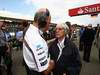 GP GRAN BRETAGNA, 10.07.2011- Gara, Peter Sauber (SUI), Sauber F1 Team, Team Principal  e Bernie Ecclestone (GBR), President e CEO of Formula One Management  