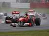 GP GRAN BRETAGNA, 10.07.2011- Gara, Lewis Hamilton (GBR), McLaren  Mercedes, MP4-26 e Felipe Massa (BRA), Ferrari, F-150 Italia 