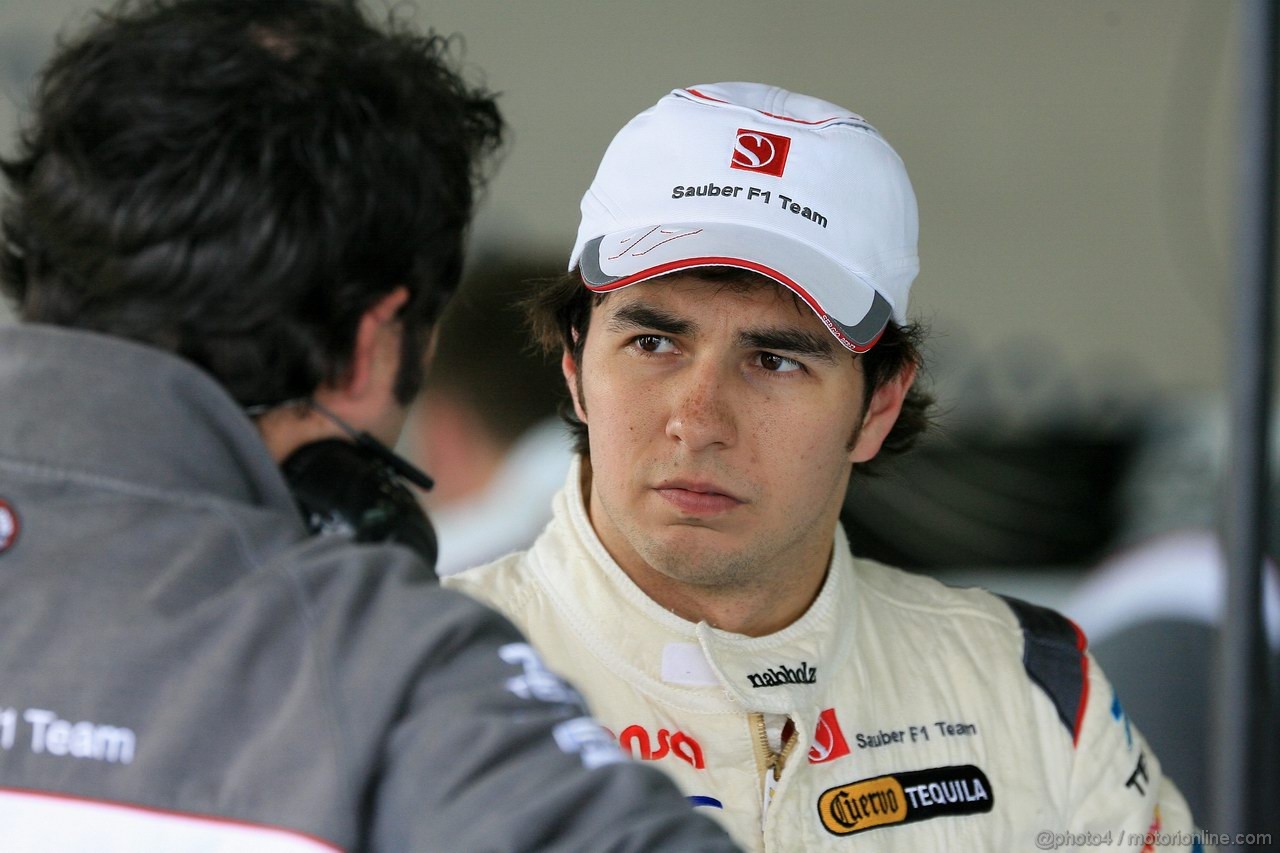 GP GRAN BRETAGNA, 09.07.2011- Prove Libere 3, Sabato, Sergio Pérez (MEX), Sauber F1 Team C30 