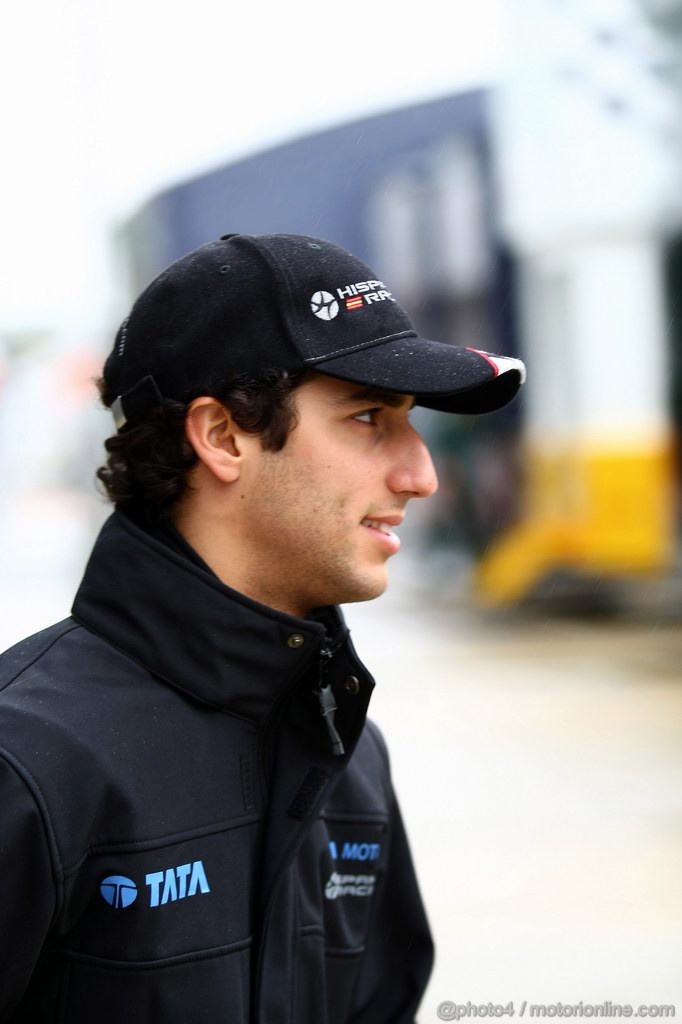 GP GRAN BRETAGNA, 08.07.2011- Daniel Ricciardo (AUS), Hispania Racing F1 Team, HRT  