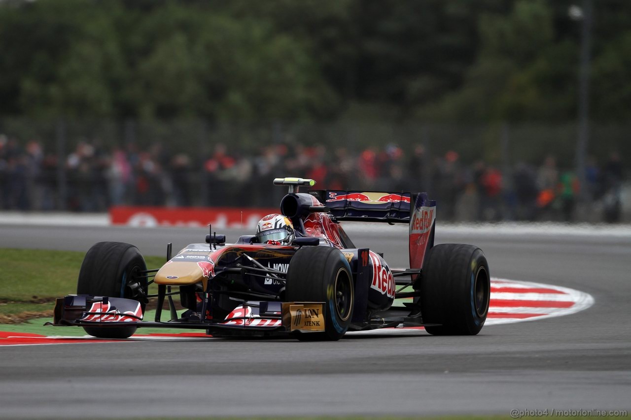 GP GRAN BRETAGNA, 08.07.2011- Prove Libere 1, Venerdi', Jaime Alguersuari (SPA), Scuderia Toro Rosso, STR6 
