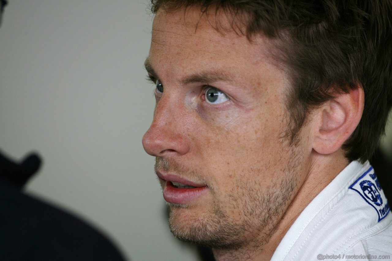 GP GRAN BRETAGNA, 08.07.2011- Prove Libere 2, Venerdi', Jenson Button (GBR), McLaren  Mercedes, MP4-26 