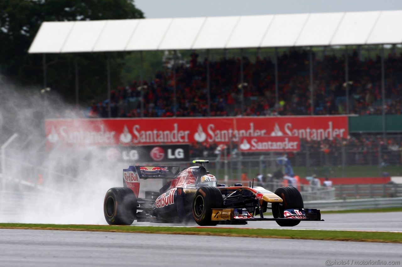 GP GRAN BRETAGNA, 08.07.2011- Prove Libere 2, Venerdi', Jaime Alguersuari (SPA), Scuderia Toro Rosso, STR6 
