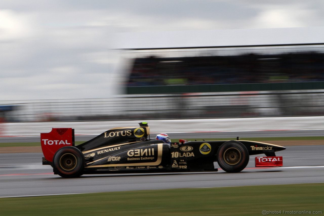 GP GRAN BRETAGNA, 08.07.2011- Prove Libere 2, Venerdi', Vitaly Petrov (RUS), Lotus Renault GP, R31 