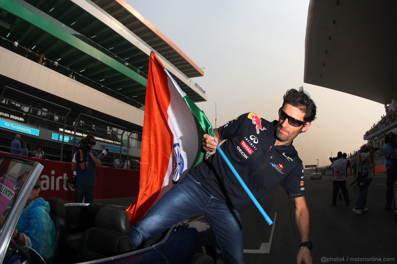 GP INDIA, Mark Webber (AUS), Red Bull Racing 