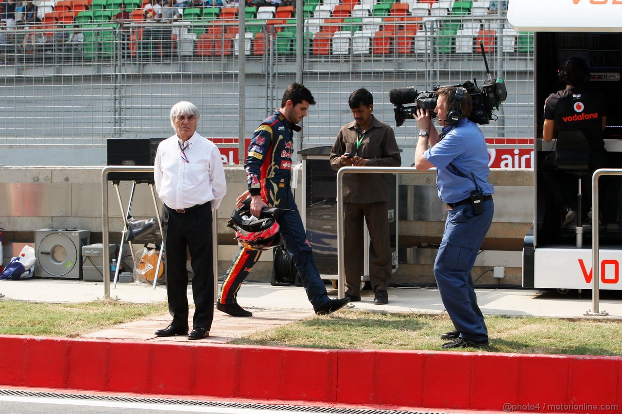 GP INDIA, Bernie Ecclestone (GBR) 