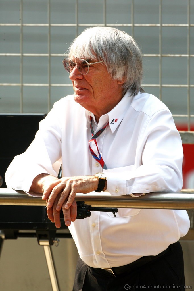 GP INDIA, Bernie Ecclestone (GBR)
