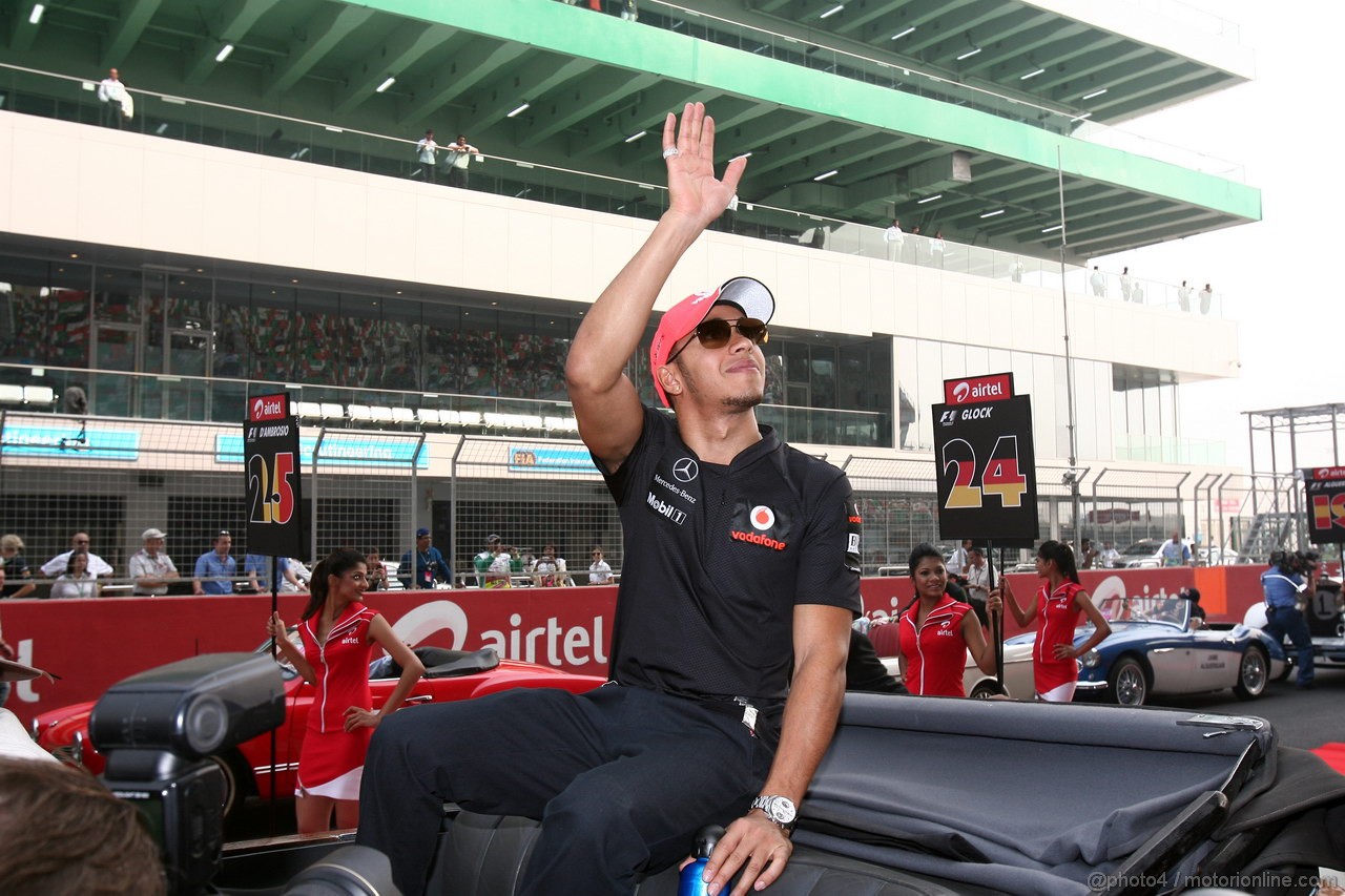 GP INDIA, Lewis Hamilton (GBR), McLaren Mercedes