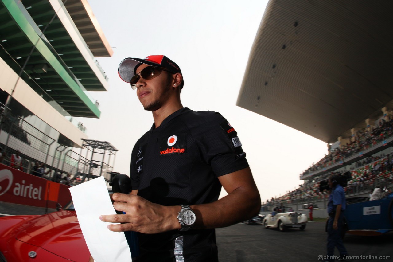 GP INDIA, Lewis Hamilton (GBR), McLaren Mercedes
