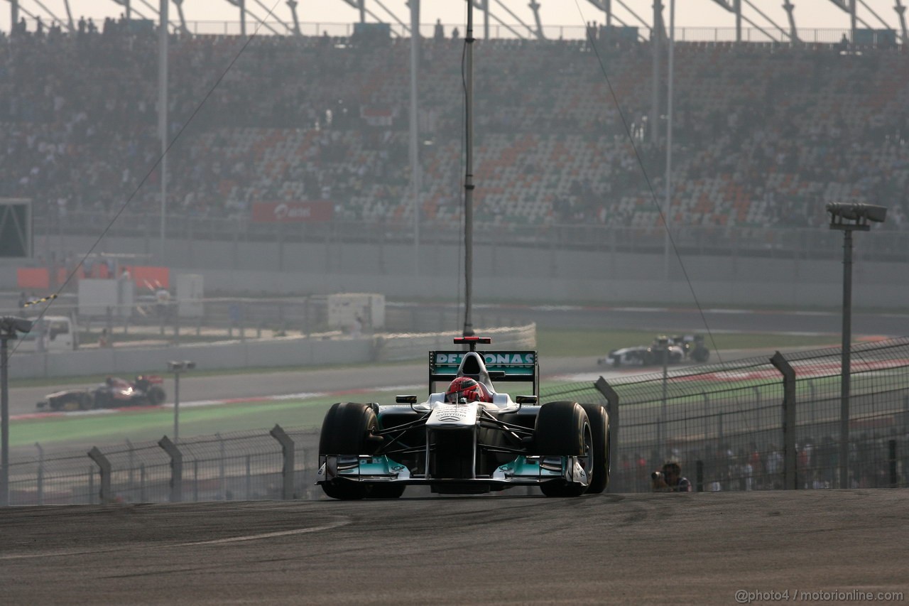 GP INDIA, Michael Schumacher (GER), Mercedes GP Petronas F1 Team